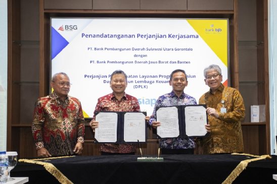 bank bjb Tandatangani PKS Pemanfaatan Layanan Program Pensiun Melalui DPLK untuk Pegawai Bank SulutGo