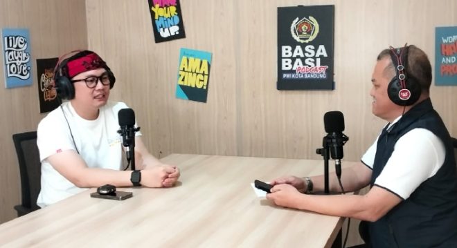 Basa Basi Podcast PWI Kota Bandung, Andri Gunawan Soroti Kebijakan Anggaran