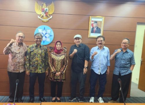 Pengurus PWI Pusat Hasil KLB Lakukan Audiensi dengan Dewan Pers
