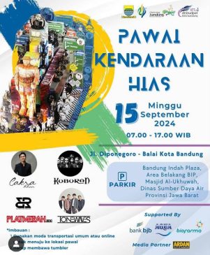 Berikut Rute, Artis Pendukung Hingga Relawan Pawai Kendaraan Hias HJKB ke-214