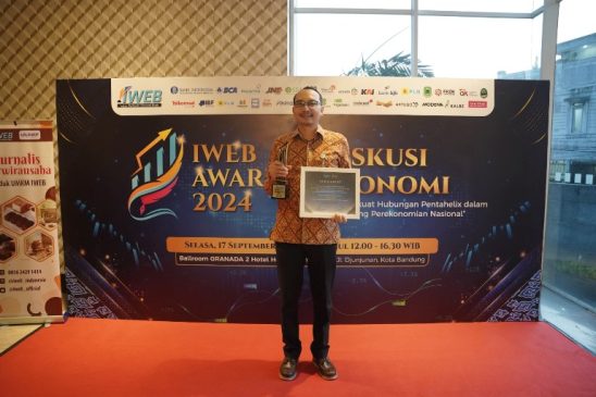 bank bjb Berhasil Gaet Penghargaan ‘Pengembangan UMKM Terbaik’ Pada Ajang IWEB Award 2024