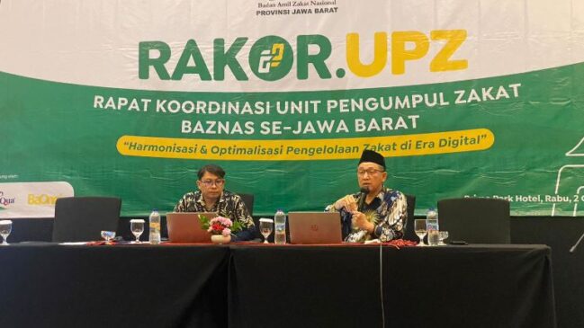 BAZNAS Provinsi Jawa Barat Laksanakan Rakor UPZ