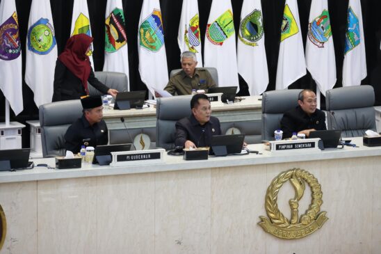 DPRD Jawa Barat Gelar Rapat Paripurna Penetapan Pimpinan Dewan Periode 2024-2029