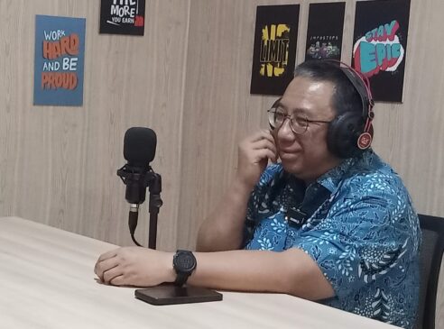 Haru Suandharu Bedah Visi Misi di Podcast Pokja PWI Kota Bandung