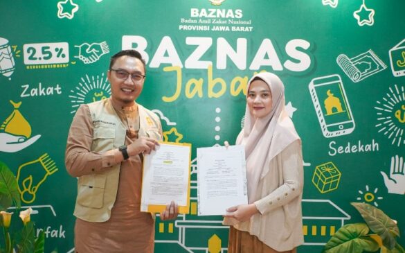 BAZNAS Jabar Bersama Amal Sholeh Tandatangani Kerjasama Pengembangan Ekosistem Layanan Zakat
