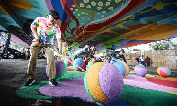 Pemkot Bandung Menata Kolong Jembatan Pasupati dengan Konsep ‘The Journey Of Happiness’