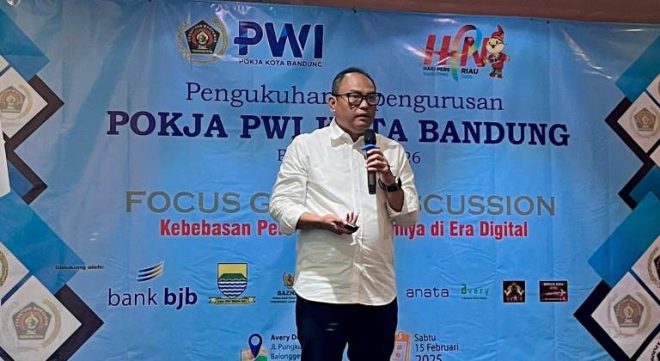 Pokja PWI Kota Bandung Gelar Pengukuhan Kepengurusan 2024-2026 dan Laksanakan Acara FGD