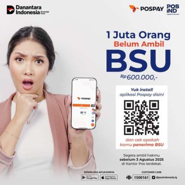 Sebanyak 1 Juta Penerima BSU Belum Lakukan Pencairan, Ini yang Dilakukan PosIND