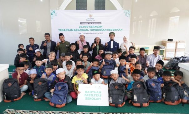 Sebanyak 56 Anak Yatim Santri Pesantren Tahfidz Quran Al Muqarrabun Pangalengan Terima Bantuan dari Baznas Jabar