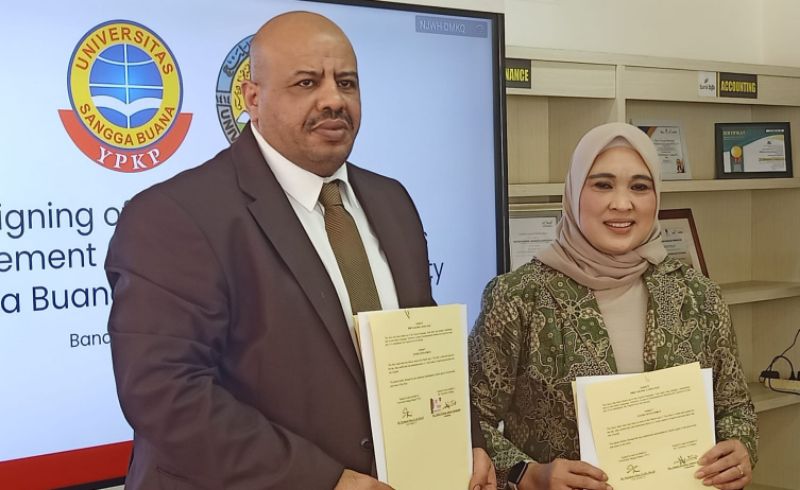 USB YPKP Tandatangani MoU dengan Kedutaan Besar Sudan Terkait Tri Dharma Perguruan Tinggi