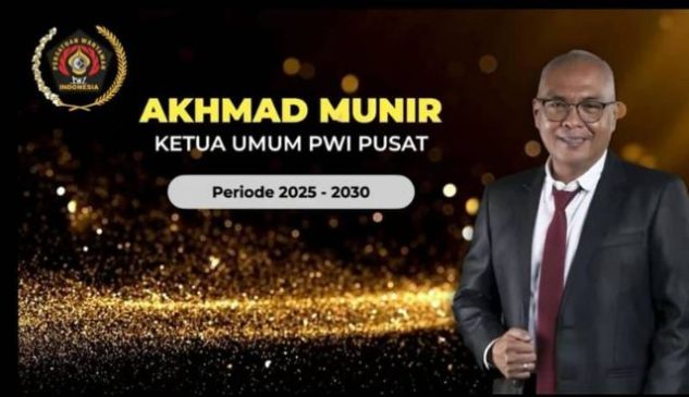 Akhmad Munir Terpilih Sebagai Ketum PWI Periode 2025-2030