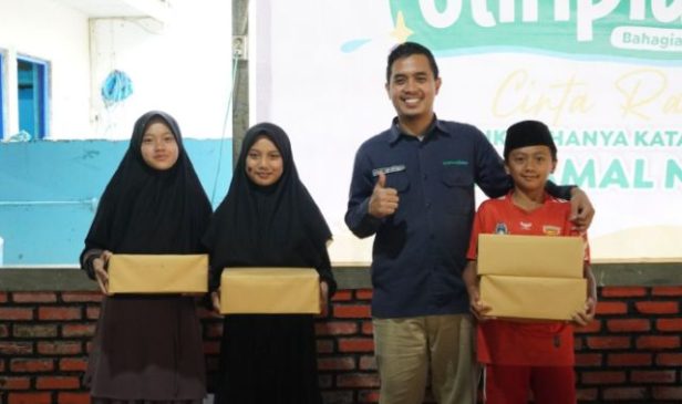 Baznas Jabar Berikan Edukasi Tanggap Bencana dan Salurkan Bantuan ke Pesantren Al-Furqon KBB