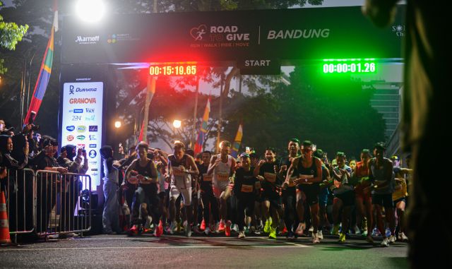 Sebanyak 1.875 Peserta Ikuti Road to Give 2025 yang Digelar Marriott International Cluster Bandung