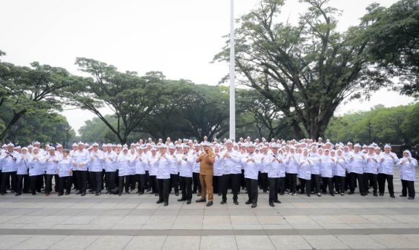 Farhan Lepas 218 Pejabat Ikuti Retreat di Pusdikter