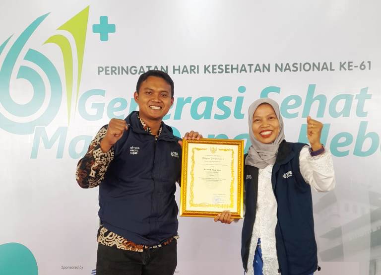 Pos UKK Adem Ayem Indramayu Dinobatkan sebagai Pos UKK Terbaik Jawa Barat