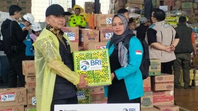 BRI Salurkan Bantuan Rp50 Juta untuk Korban Longsor Cisarua Bandung Barat