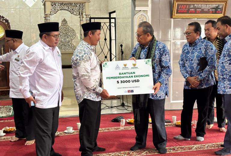 BAZNAS dan ANGKASA Resmikan Koperasi Konsumen Berkah Bersama di Rancabali