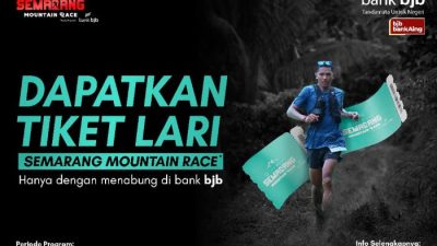bank bjb Manfaatkan Event Lari untuk Himpun Dana, Promo Semarang Mountain Race Jadi Umpan Nasabah Baru