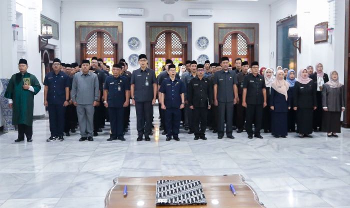 Wali Kota Bandung Muhammad Farhan Lantik 100 Pejabat, 33 Kepala Sekolah dan 67 Pengawas