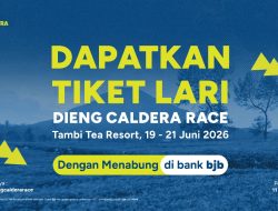 Dorong Sport Tourism, bank bjb Hadirkan Program Slot Eksklusif Dieng Caldera Race 2026
