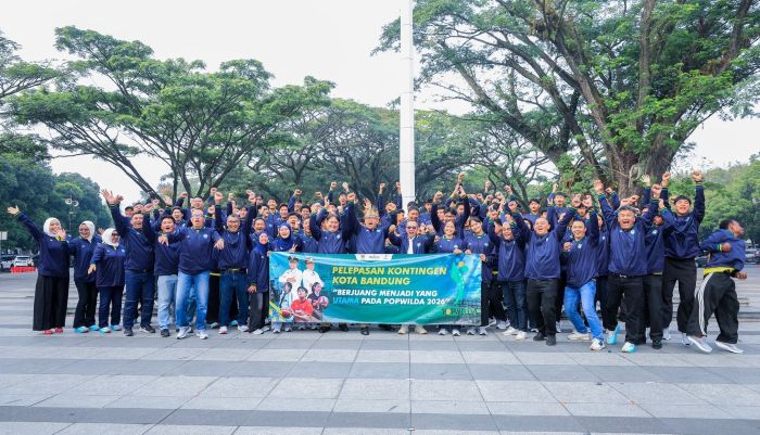 Farhan Lepas Kontingen Popwilda 2026, Atlet Kota Bandung Ditantang Raih Tiket Popda 2027