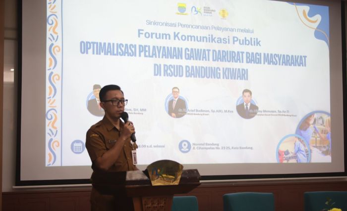 RSUD Bandung Kiwari Perkuat Standar Pelayanan IGD, Edukasi Masyarakat Jadi Fokus Forum Komunikasi Publik