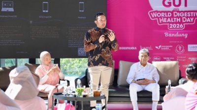 dr. Agung Firmansyah Ajak Warga Bandung Peduli Kesehatan Pencernaan pada World Digestive Health Day 2026