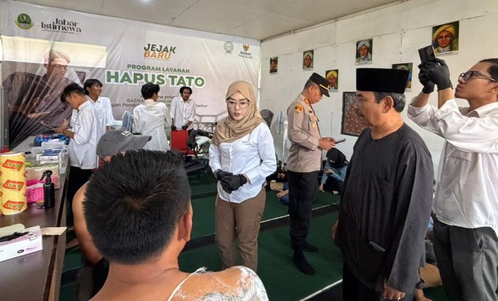BAZNAS Jabar Luncurkan Program Jejak Baru, Hapus Tato Gratis untuk Bantu Warga Raih Peluang Kerja dan Bangun Masa Depan
