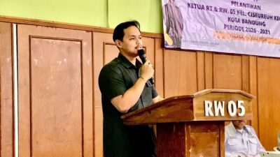 Kang Ulung Ketua RT dan RW Adalah Ujung Tombak Pelayanan Masyarakat di Kota Bandung