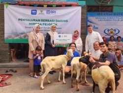 BAZNAS Jabar Salurkan Daging hingga Pelosok Cianjur, Tiga Domba Disembelih Langsung di Lokasi