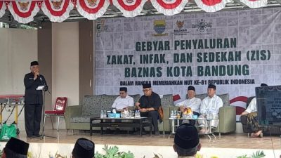 BAZNAS Kota Bandung Salurkan Rp916,3 Juta ZIS kepada 470 Penerima Manfaat