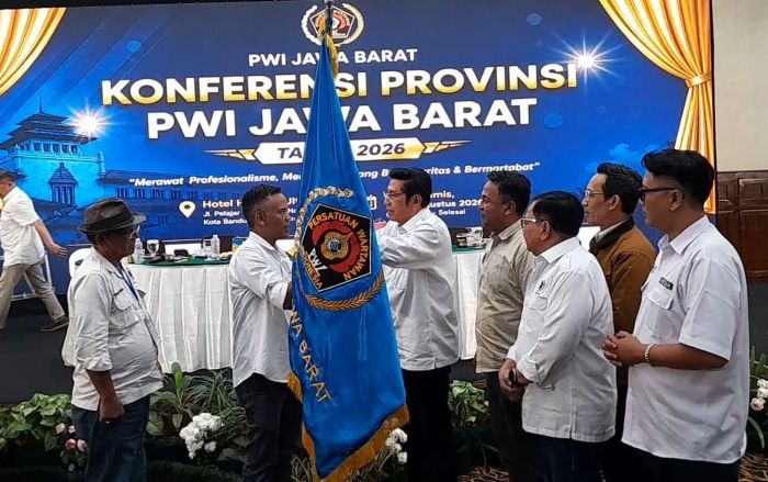 Tantan Sulton Bukhawan Terpilih sebagai Ketua PWI Jabar 2026, Unggul 197 Suara