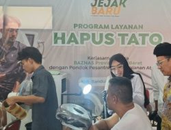 BAZNAS Jabar Buka Jalan Baru Pencari Kerja Lewat Program Hapus Tato Gratis