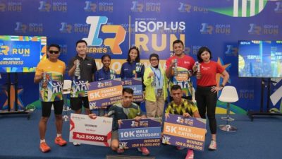 Hampir 8.000 Pelari Ramaikan ISOPLUS Run Jakarta 2026, Pengalaman Lari Urban Makin Lengkap