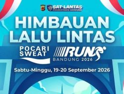 POCARI SWEAT Run Bandung 2026 Digelar Akhir Pekan, Warga Diminta Atur Ulang Rute Perjalanan