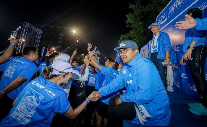 Ribuan Pelari Bangunkan Bandung Sejak Subuh, Pocari Sweat Run 2026 Dimulai dengan 10K