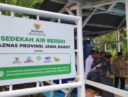 BAZNAS Jabar Resmikan Pipanisasi Air Bersih di Tasikmalaya, Warga Desa Cikupa Kini Nikmati Akses Air Bersih