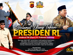 Kapolda Jabar Sampaikan Ucapan Ulang Tahun ke-75 untuk Presiden Prabowo Subianto